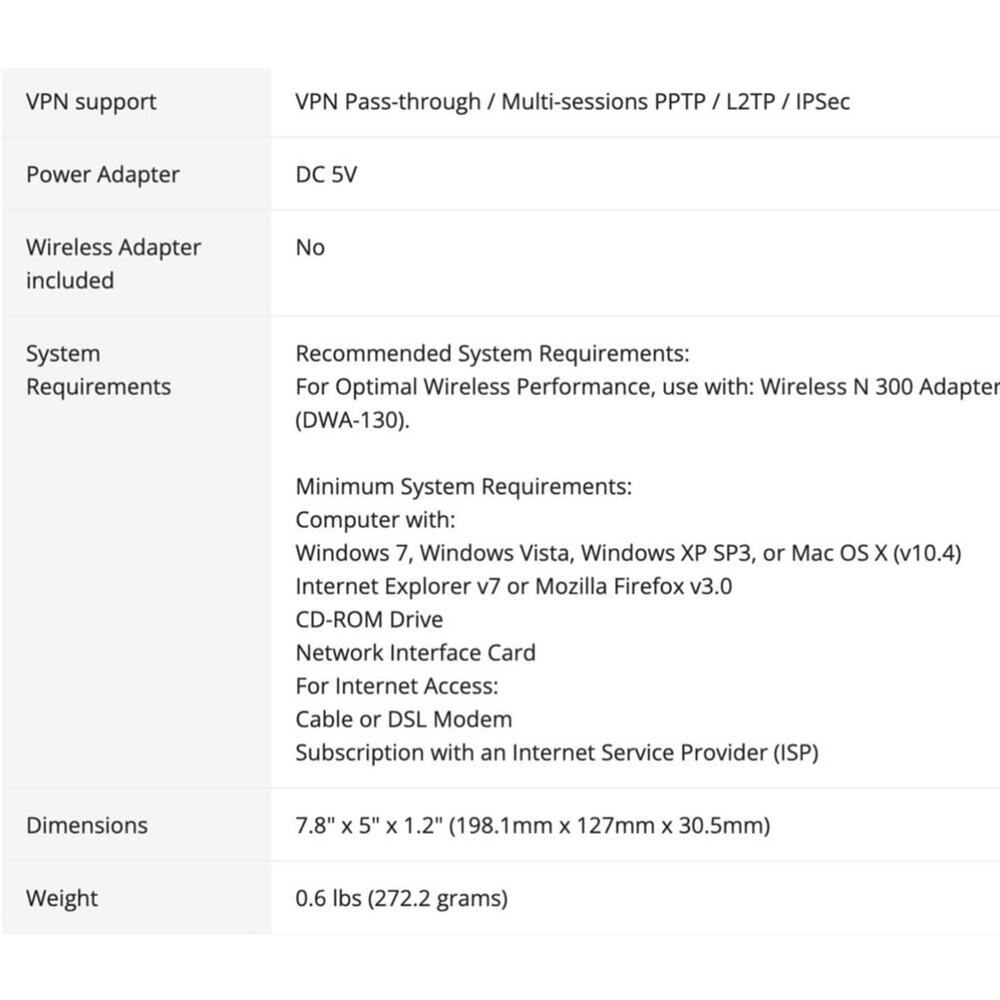 D-Link DIR-615 Wireless Router - Picture 8 of 8